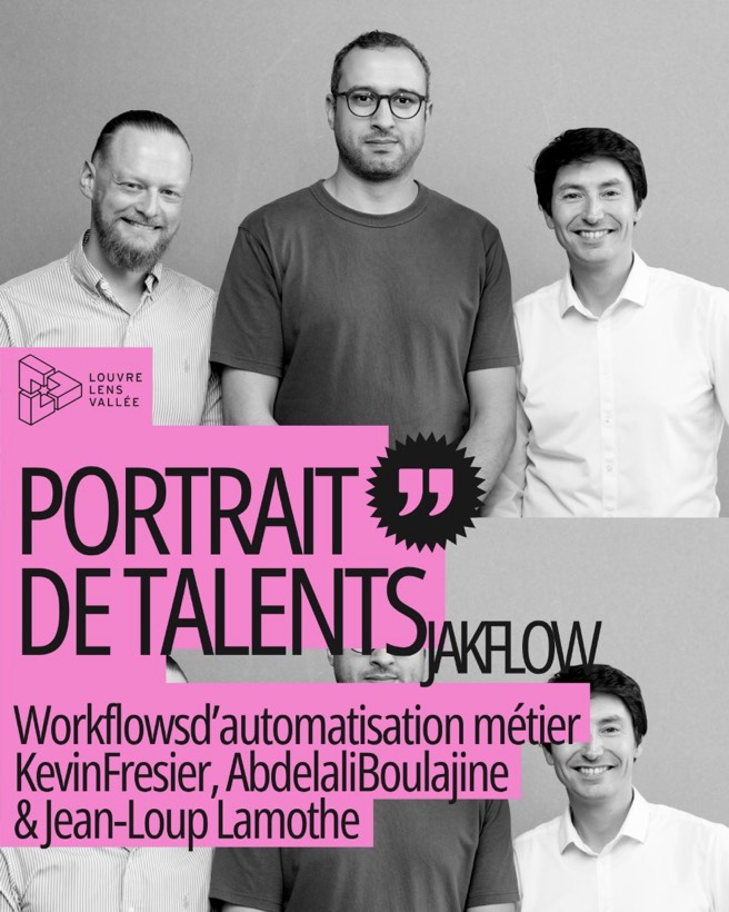 Portrait de talents JakFlow, Louvre-Lens Vallée